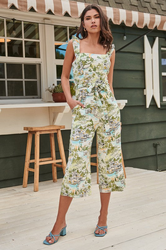 TRUTH BE TOILE JUMPSUIT