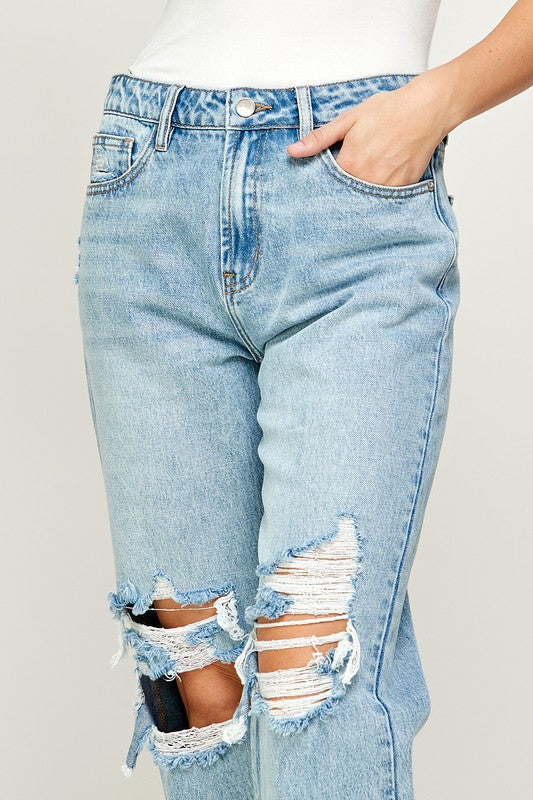 MOM HIGH RISE JEANS
