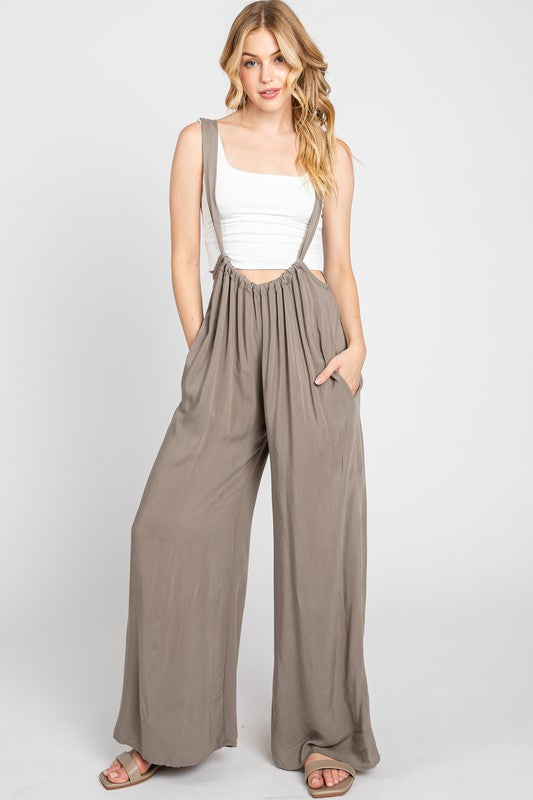 Annabella Suspender Jumpsuit