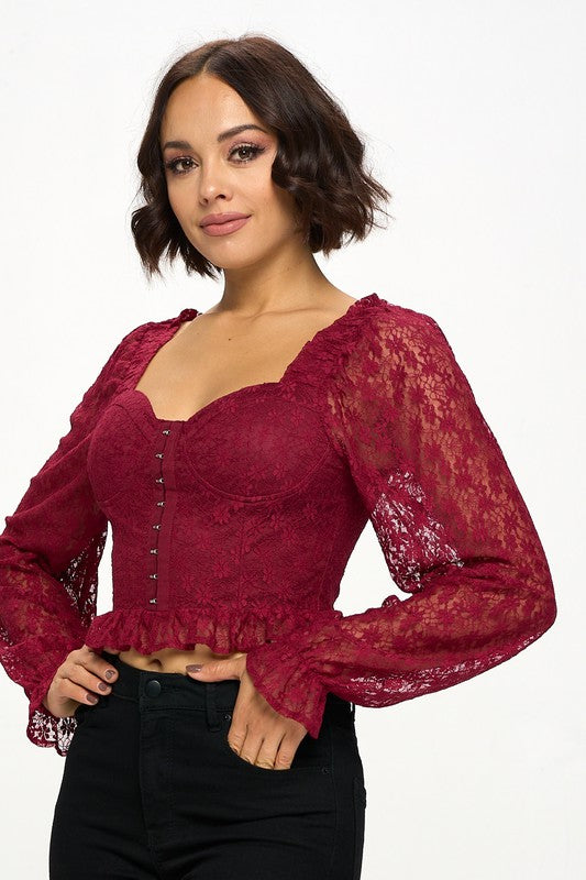 FOREVER YOURS CORSET TOP