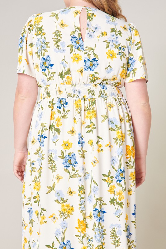 STOLEN MOMENTS MIDI DRESS