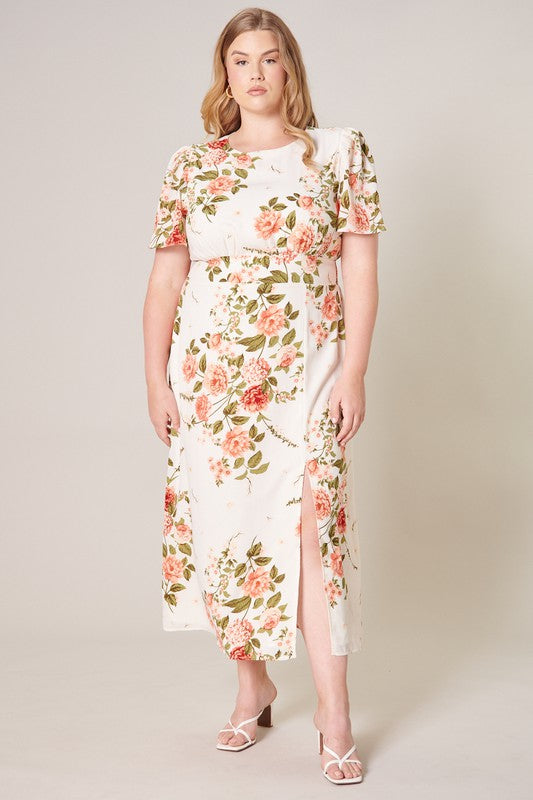 BLOOM INTO YOU MIDI DRESS