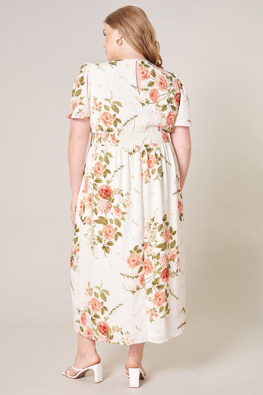 BLOOM INTO YOU MIDI DRESS