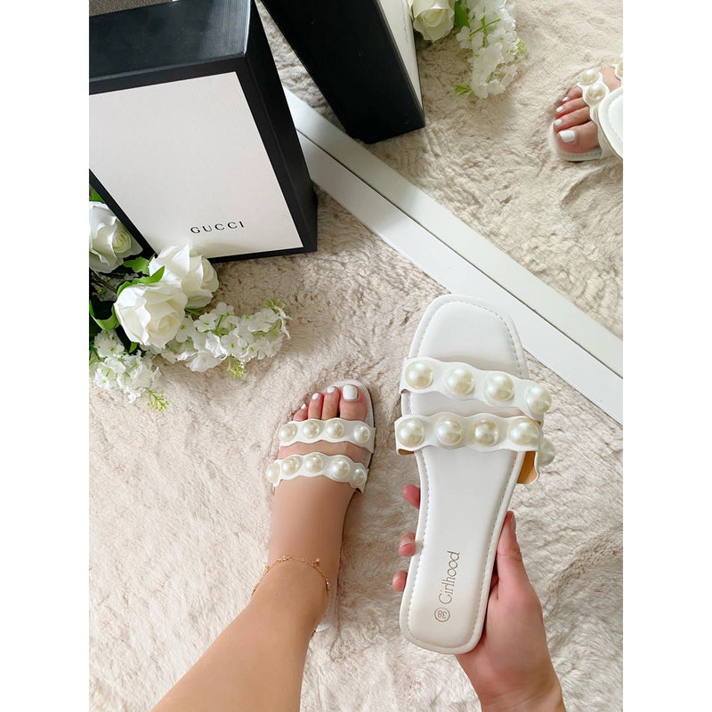 MOTHER OF PEARL SANDALS