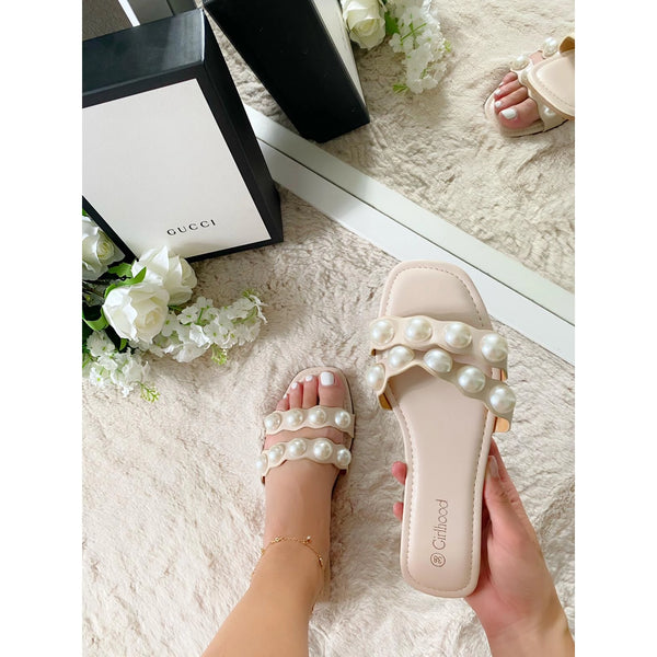 MOTHER OF PEARL SANDALS