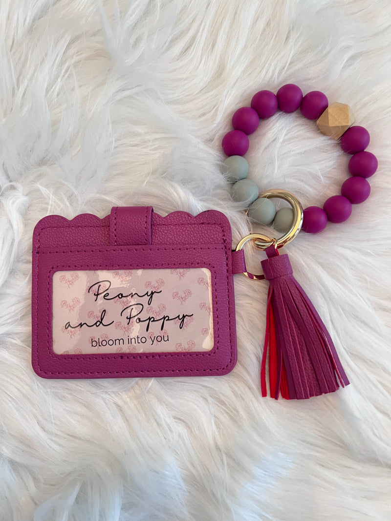 Beaded Wrist Wallet