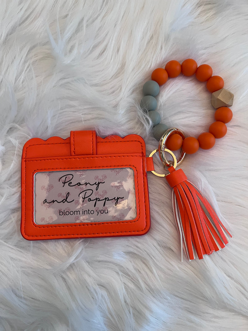 Beaded Wrist Wallet