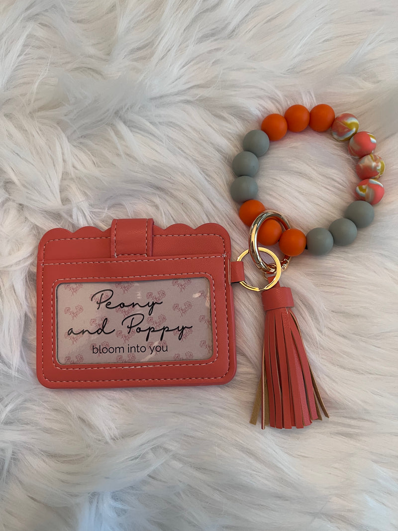 Beaded Wrist Wallet