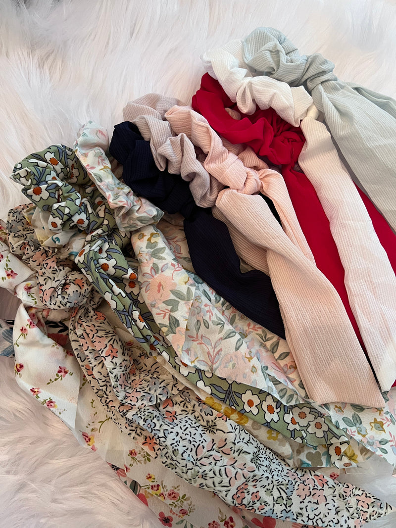 Scarf Scrunchies