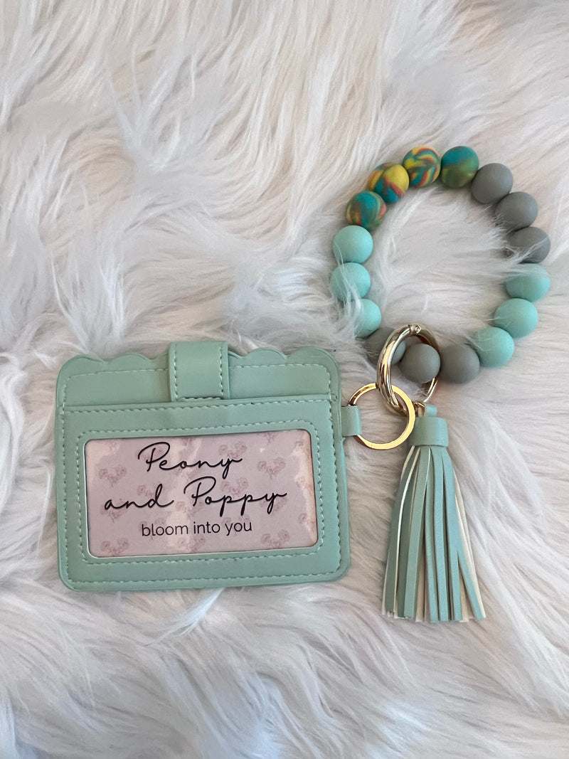 Beaded Wrist Wallet