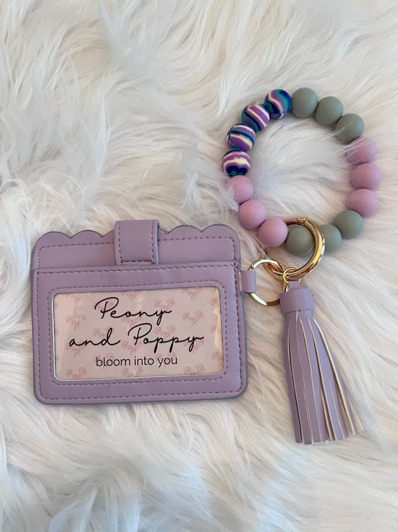 Beaded Wrist Wallet